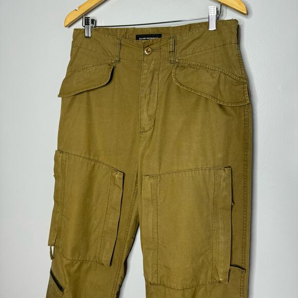 Club Monaco Cargo Pants Zipper Pockets Cotton Men's 32x32 - Picture 6 of 11